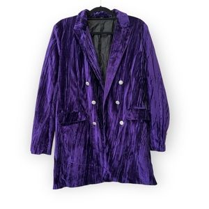 Beautiful purple gala blazer